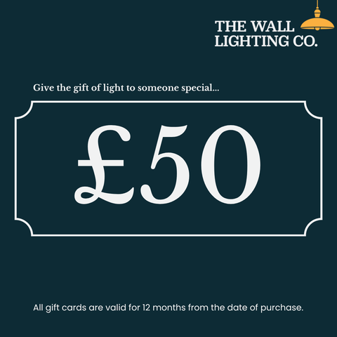 E-Gift Voucher from The Wall Lighting Company