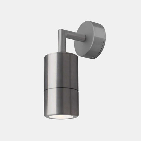 Ennis IP44 Spot Wall Light modern cylindrical stainless steel wall-mounted spotlight for bathroom and damp environments