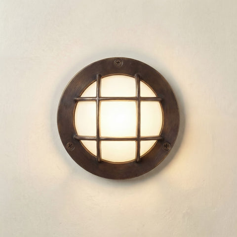 Marina Guard Circular Bulkhead Outdoor Light