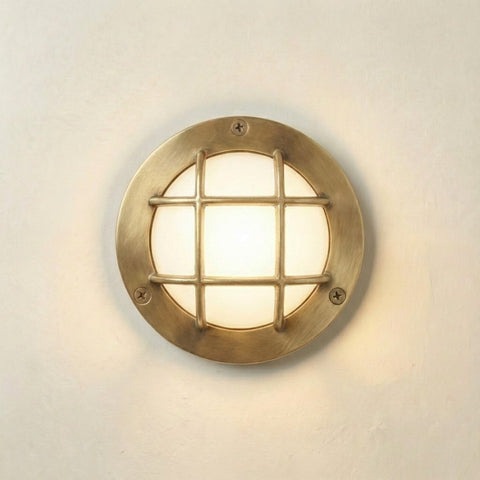 Marina Guard Circular Bulkhead Outdoor Light