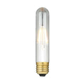 LED E27 tube bulb 3.5W dimmable with warm amber glow and filament design