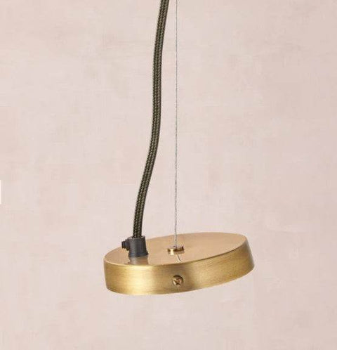 Corleone Concrete Pendant Light solid concrete grey hemisphere minimalist kitchen dining lighting