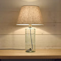 Recycled Glass Tall Table Lamp