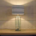 Recycled Glass Tall Table Lamp