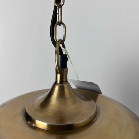 Tubbs Pendant Light with polished brass finish and elegant chain suspension for stylish home lighting