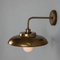 Darya Brass Outdoor Wall Light Antique Brass