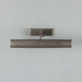 Cambridge Adjustable Brass Picture Light in reeded solid brass with adjustable arm for elegant artwork illumination