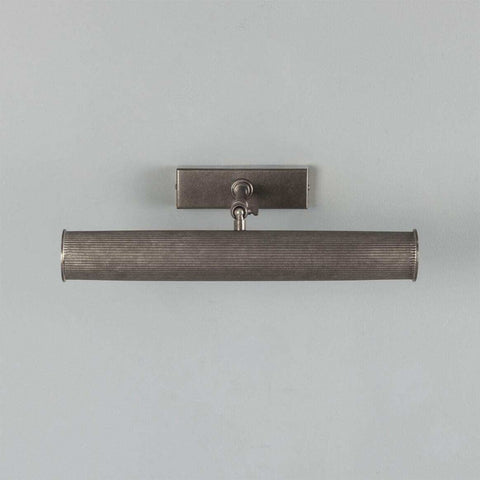 Cambridge Adjustable Brass Picture Light 35.5cm Antique Silver