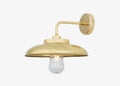Darya Brass Outdoor Wall Light Polished Brass - Indoor Only