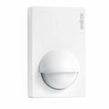 White Steinel IS-180 outdoor motion sensor with PIR detection and sleek modern design