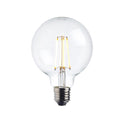 LED E27 Globe | Dimmable 7W E27 LED Globe Filament | 810LM | 2700K | 95mm | Clear Glass