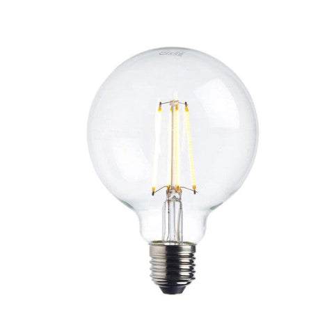 LED E27 Globe | Dimmable 7W E27 LED Globe Filament | 810LM | 2700K | 95mm | Clear Glass