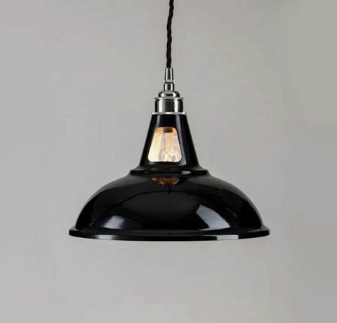 Tilbury Industrial Bathroom Pendant Light with vintage industrial design and IP44 rating for bathrooms and kitchens