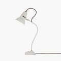 Anglepoise Original 1227 Mini off-white table lamp with adjustable arm and pyramid base for task lighting