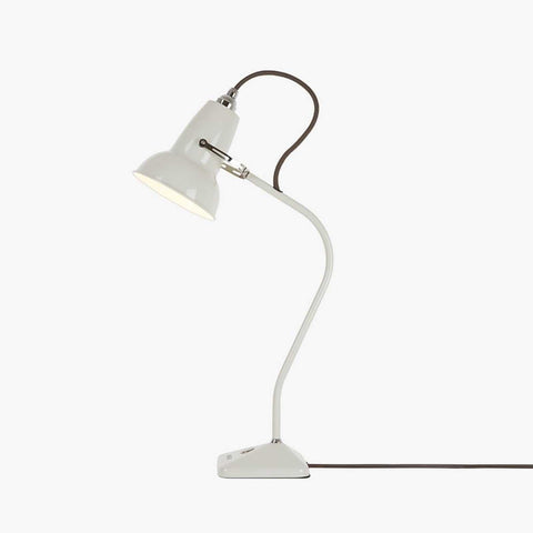 Anglepoise Original 1227 Mini off-white table lamp with adjustable arm and pyramid base for task lighting