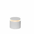 Zafferano Push-up rechargeable table lamp with push-to-release diffuser and warm light