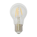 LED E27 GLS 3.3W dimmable warm white light bulb with E27 screw cap and 470 lumens brightness