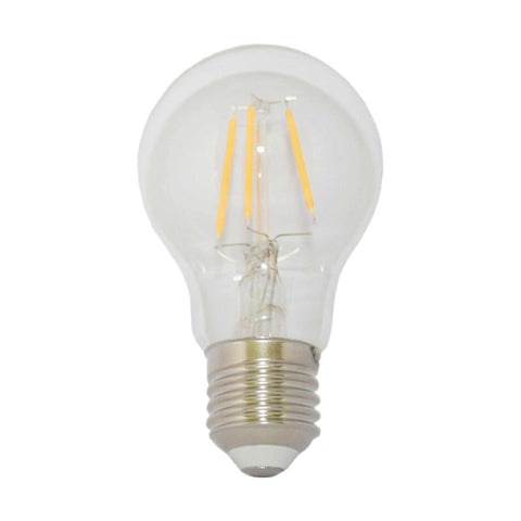 LED E27 GLS 3.3W dimmable warm white light bulb with E27 screw cap and 470 lumens brightness