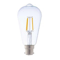LED B22 Squirrel Cage 4.2W dimmable vintage-style bulb with warm white light and bayonet cap