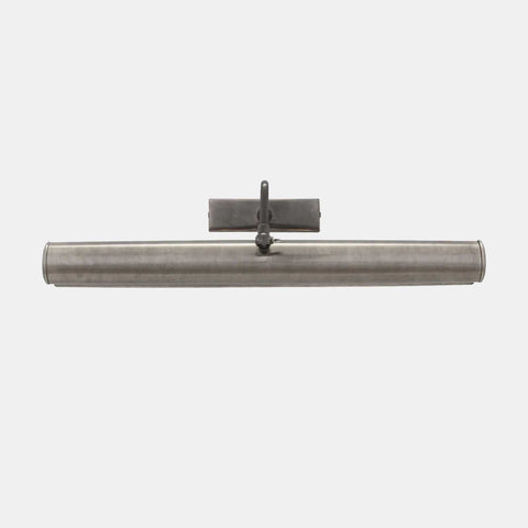 Dublin Picture Light 50.5cm adjustable antique brass wall light with swivel head for artwork lighting