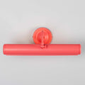 Coloured Dublin Picture Light 35.5cm coral red brass wall-mounted adjustable picture light
