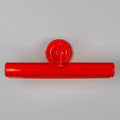 Coloured Dublin Picture Light 35.5cm red brass adjustable wall-mounted picture light
