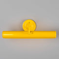 Coloured Dublin Picture Light 35.5cm solid brass yellow wall-mounted adjustable picture light