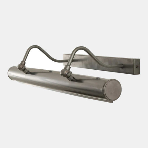 Dublin Picture Light 60.5cm solid brass wall-mounted art light with sleek glare-reducing shade.