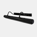 Dublin Picture Light 60.5cm sleek black picture light with glare-reducing shade for artwork illumination