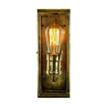 Redford Wall Lantern solid brass antique finish indoor outdoor wall light