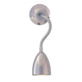 Huxley Adjustable Bedside Reading Light with sleek gooseneck arm and brass finish for focused bedroom and office lighting