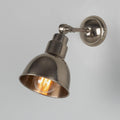 Moorlea Brass Wall Light adjustable solid brass vintage industrial wall sconce with aged metal finish