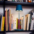 Zafferano Poldina Pro Rechargeable Blue Avio Table Lamp