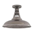 Geneva Industrial Flush Ceiling Light 30cm