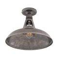 Geneva Industrial Flush Ceiling Light 30cm