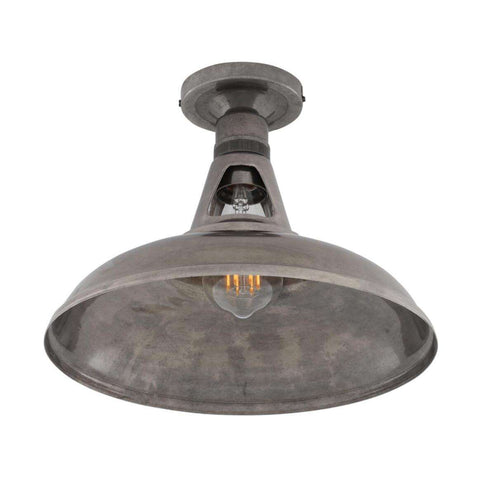 Geneva Industrial Flush Ceiling Light 30cm