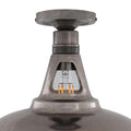 Geneva Industrial Flush Ceiling Light 30cm