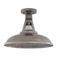 Geneva Industrial Flush Ceiling Light 30cm