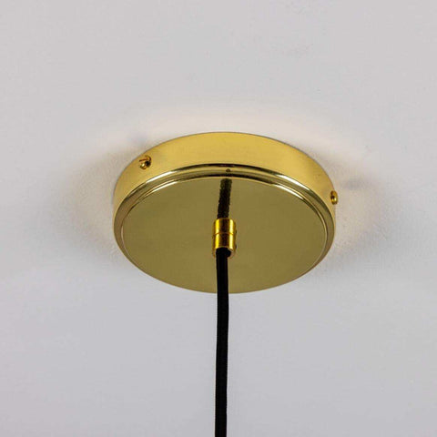 Tilia Organic CeTilia Organic Ceramic Cone Pendant Light 24cm, Matte White Stripedramic Cone Pendant Light 24cm, Matte White Striped