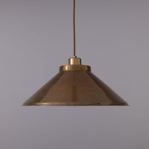 Rio Vintage Modern Brass Pendant Light  Antique Brass