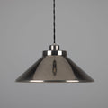 Rio Vintage Modern Brass Pendant Light Antique Silver
