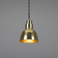 Baku Vintage Brass Pendant Light Polished Brass
