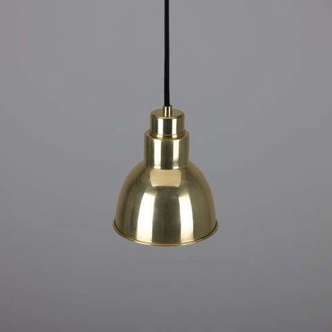 Baku Vintage Brass Pendant Light Polished Brass