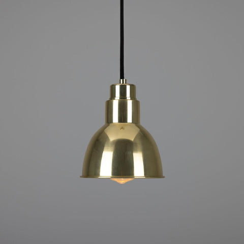 Baku Vintage Brass Pendant Light Polished Brass