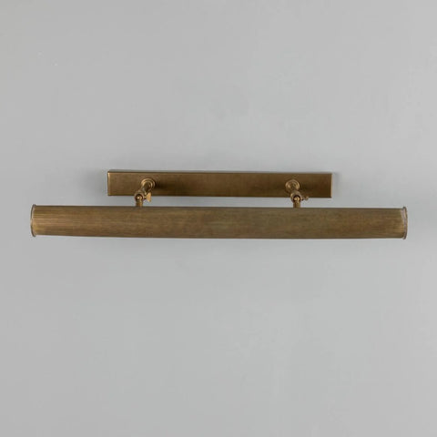 Cambridge Adjustable 60.5cm Reeded Brass Picture Light