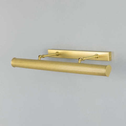 Cambridge Adjustable 60.5cm Reeded Brass Picture Light