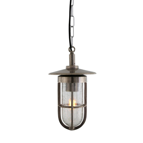 Ramor Nautical Pendant Light Antique Brass
