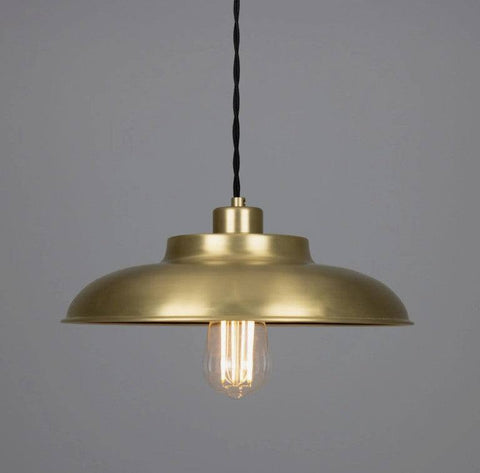 Telal Brass Factory Pendant Light Satin Brass