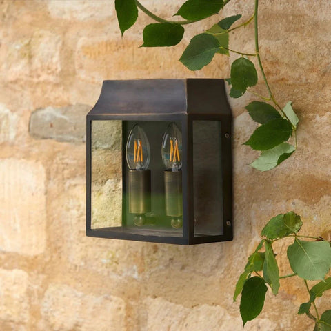 Pooky Double Crail IP44 Outdoor Wall Light