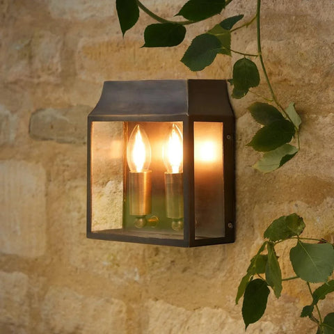 Pooky Double Crail IP44 Outdoor Wall Light
